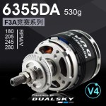 DUALSKY XM6355DA 180KV 205KV 245KV 280KV für große bürstenlose Motor flugzeuge mit festem Flügel Modell F3A oder 20kg RC-segel flugzeuge VTOL